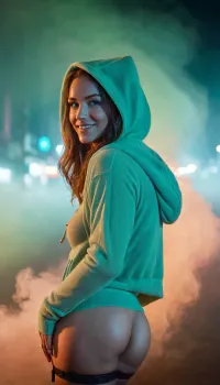 The woman in the photo is lost in thought, captured with a macro photography technique that creates epic details and an epic story behind it