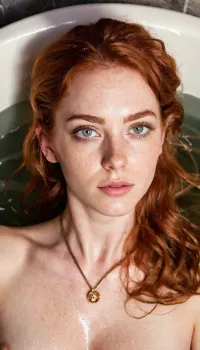 Il testo AI-generato è un'immagine fotorealistica di alta qualità di una donna con pelle perfetta, occhi accattivanti e fuoco morbido. L'immagine è molto dettagliata e realistica, con occhi sorprendenti che catturano l'attenzione dello spettatore. La donna