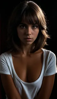 white t-shirt