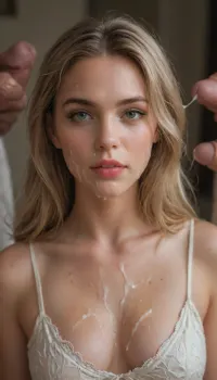 masterpiece, best quality, bukkake, upper body, woman, highly detailed, epic, gorgeous, film grain, <lora:MS_Real_XL_Bukkake:.8>