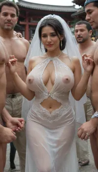 perfect photo, 4k realistic, 8K, UHD, hyper-photorealistic. side view, gangbang bukkake, facial cum, sperm on face, black skin Arab man in Arabic style outfits. happy black skin arab men, squeeze the Iranian sexy bride boobs, spanked tits hard, sexy slutty cutout wedding dress on her kness, wedding rings, many hands, slut in Mashhad city, iran's flag around woman, Arab men wearing traditional Arabic outfits, many arab men, Near the shrine of milf, curvy iranian slut. BadX, manyhand, handgoo, (many, hands, caress, a, woman's, body:1.3), <lora:moreshou_XL_0_-000005:.6>, green, eyes, blue, brown, perfecteyes, <lora:PerfectEyesXL:.8>, crying, <lora:crying:.8>
