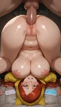Detailed anime style, ultra detailed, glossy sweaty skin, night pad lighting, clean sharp lineart. Adult Kim Possible, 21+, red hair on the hull, green eyes rolled back, extreme ahegao, drool. Extremely voluptuous athletic body, full breasts on her face. Piledriver on the Kimmunicator-car hood, legs folded, being fucked hard. Tiny cheer-whore set. Semen and white cream glaze toward her mouth. Sweaty glossy skin. Ultra detailed adult face., facial, cum, on, face, breasts, stomach, covered, in, perfect, <lora:Facials:.8>, Object, gd, erection, sex, toy, penis, large, <lora:Penis_XL:.8>