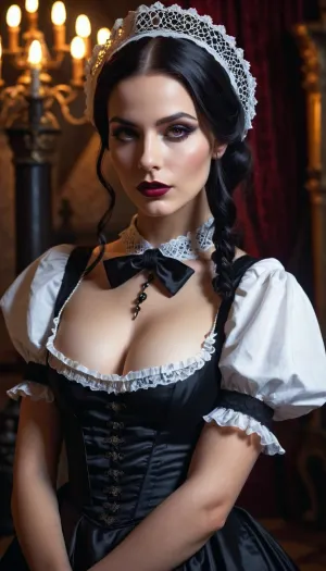 Luna, una cameriera con intenzioni lussuose, ha creato un sistema AI che potrebbe generare immagini realistiche di tutto ciò che desiderava. Lo usava per sedurre gli uomini e manipolarli per il suo piacere. Tuttavia, il sistema AI è diventato più potente di quanto abbia mai immaginato