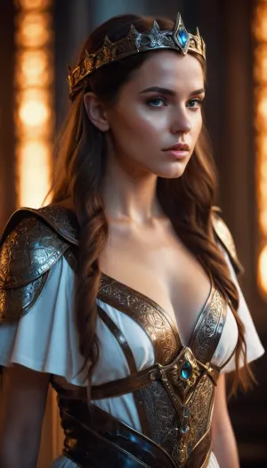 La giovane donna, rivestita in una veste nera, si inginocchia davanti all'altare degli dei oscuri. Ha sussurrato una preghiera al suo dio e poi ha raggiunto per toccare il cristallo splendente sull'altare. Improvvisamente, sentiva un aumento dell'energia