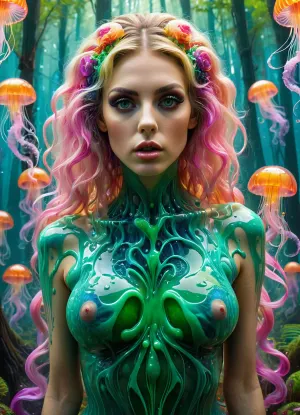 अपनी आंखों के साथ एक पतली महिला की एक उच्च-रिज़ॉल्यूशन छवि बंद हो गई, जो शुद्ध खुशी की अभिव्यक्ति के साथ कैमरे को देखती है, एक फिशनेट टॉप पहनती है जो उसे स्लिम बॉडी और अल्ट्रा-डिटेलेड मेकअप को प्रकट करती है, उसे स्लिम बॉडी और स्ट्रेट हेयर का खुलासा करती है जो कि उसके स्लिम बॉडी और स्ट्रेट हेयर को प्रकट करती है।