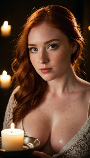 (21 year old woman), (soft focus, professional photography), (dark room with moody romantic lighting, candle light, string lighting:1.3), (ultra realistic, realistic, photorealistic, photo realistic, photorealism, photo realism), (maximum quality, ultra-detailed, insanely detailed, highly detailed, high quality, uncompressed, raw source photograph), (highly detailed eyes, high resolution eyes, high quality eyes, highly detailed skin, detailed skin texture, highly detailed hair), (same color eyes, symmetric eyes, matching eyes, detailed eyes, detailed iris, detailed pupils, limbal ring around iris, perfectly round iris, perfectly round pupils), (striking eyes, captivating eyes, mesmerizing eyes, glittering eyes, Fae eyes), (highly detailed skin, detailed skin texture, highly detailed hair), (flushed face, flushed cheeks, rosy cheeks, flushed neck, flushed chest), (Irish, red hair, pale skin with freckles all over, seductive), (relaxing in a big steaming hot jacuzzi tub:1.4), (highly detailed nipples, high resolution nipples, high quality nipples), (puffy nipples, ghost nipples, wide nipples), (big natural full round soft heavy saggy 36 DDD cup breasts:1.2), SkinPerfection_NegV15, holding her breasts, erection large, (1girl, 1boy:1.5), (sex, hetero, anal:1.3), big nipples, huge areola, nipple, puffy, veiny tits, ((amateuranal, missionaryanal)), (orgasmface:1.1), (((full body view:1.4))), bird-view, LHbathroom, <lora:Nipples XL:.2>, <lora:amateuranal:.8>, <lora:orgasmface_SDXL:.2>, <lora:bird-view_v1:.1>, <lora:LOVEHOTEL_Bathroom_SDXL_V1:.5>, <lora:finenude_v0_2a:.5>