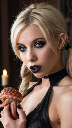 L'uomo muscoloso con i tatuaggi in stile goth ha ordinato al suo assistente di AI di scattare foto della torcia dei suoi muscoli vena e le ha ordinato di usarli per il download. Ha obbedito, scattando foto da ogni angolo fino a quando l'uomo è stato soddisfatto dei risultati