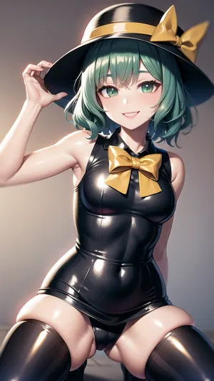 tiene que ver con una imagen generada por AI de una mujer con trajes de látex. Komeiji Koishi investiga el asunto y descubre que alguien ha hackeado su computadora y ha creado una imagen generada por AI de sí misma sin permiso ni consentimiento. Ella rápidamente