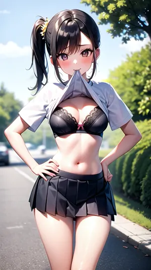 少女は彼女の目的地に向かって歩いて、彼女の目は危険の兆候のために領域をスキャンします。 彼女が彼女の携帯電話のために彼女のポケットに入ったように、彼女は突然の寒さが彼女の背骨を下回る感じました。 自分の目は、危険の任意の兆候を検索し、周りをdarted