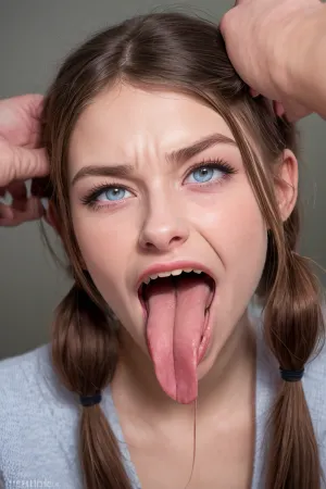 KristinaKatulka1.5 è una ragazza russa con occhi marroni e coda di maiale che ama avere la sua foto scattata con ahegao, rolling_eyes, e rolling_eyes-000014.5 istruzioni di testo. Lei