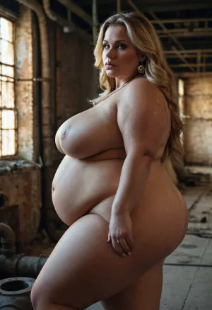 40歳のロシアの女性は、大きなイヤリングとハイパートニックのbreasts、太い太も、この写真の主題です。 ミッドリフバーリングの服を着て、非常に大きなバットを持っています