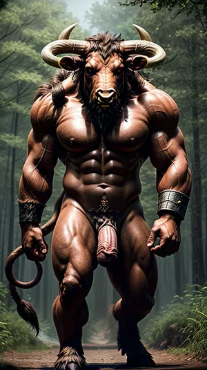 L'alto minotauro marrone si trovava accanto alla bionda petite, entrambi con gli occhi fissi sulla fotocamera. L'enorme cornice dell'uomo sopra di lei, e la sua massiccia erezione era chiaramente visibile nella fotografia. Indossavano entrambi..