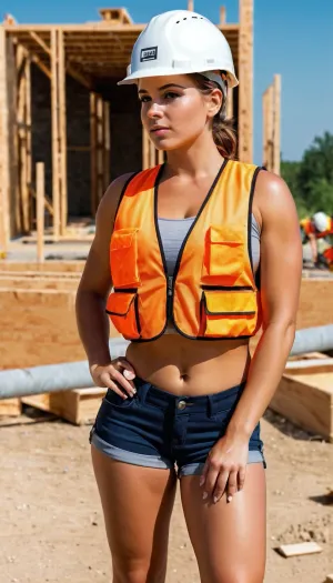 Emily, une jeune travailleuse de la construction, travaillait sur un projet difficile quand elle a pris une pause et a reçu un cadeau inattendu de sa superviseure. Il lui a remis une bouteille d'eau et lui a demandé de prendre quelques congés pour se détendre avant de poursuivre le projet