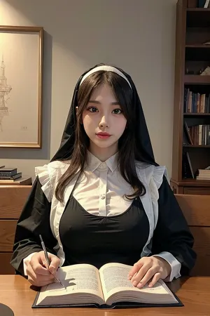 年轻的修女玛丽亚修女总是在寻找改善自己精神生活的方法. 有一天,她偶然发现了一本关于AI及其潜在应用在色情世界的书. 被各种可能性所吸引 她决定试试