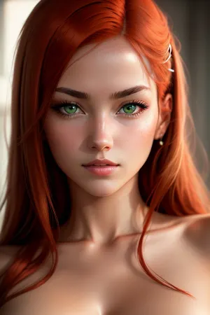 クシンダ Wriseは、写真の顔と彼女の作品に鋭く焦点を持つ女性は、最高の物語の説明です