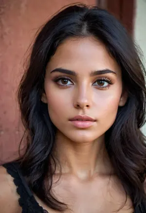 Das Mädchen mit den venezolanischen Merkmalen stand vor mir, ihre Augen weit und ihre Lippen trennten sich. Sie trug einen schwarzen Spitzen-BH, der ihre Kurven perfekt umarmte, und ich konnte nicht helfen, sondern sie anzustarren, als sie wegging. Ihre Stimme