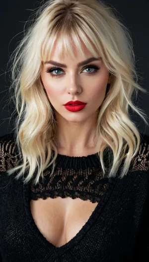 Die französische Frau stand vor dem Spiegel und bewunderte ihre eigene Reflexion. Sie hatte lange Platin blonde Haare, die ihren Rücken kaskadierten, und schwül Ausdruck auf ihrem Gesicht. Ihr Make-up war fehlerfrei, mit schweren Eyeliner und schwarzen Augen