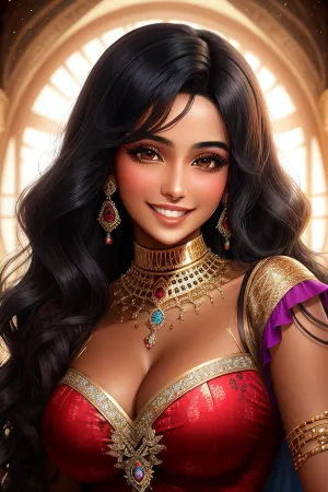 The young Arab woman sat in front of her computer, her fingers flying across the keyboard as she generated a picture of herself wearing a sexy and provocative outfit. She was in love with the idea of being able to generate pornographic images using AI technology