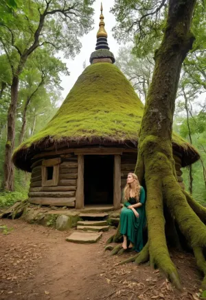 woman, In Lukomorya, the oak is green, The golden chain on the oak volume, Everything goes round and round, Goes to the right, the song starts, To the left, tells a fairy tale., There are miracles, there the lecher wanders, A mermaid sits on the branches, There on unknown paths, Tracks of unprecedented animals, The hut there is on chicken legs, It stands without windows, without doors, There the forest and valley are seen full, There at dawn the waves will blow, On a sandy and empty shore, And thirty beautiful knights, Clear ones come out of the waters in flocks, And with them is their uncle of the sea, The prince is passing by, Captures the formidable king, There in the clouds before the people, Through the forests, through the seas, The sorcerer carries the hero, In the dungeon there the princess longs, And the brown wolf faithfully serves her, There is a stupa with Baba Yaga, It goes, wanders by itself, There, the king of Kashchei faints over the gold, And there I was, and I drank honey, I saw a green oak by the sea, A scholar cat sat under him, gigabody, xl, <lora:255281_training_data:.5>