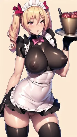 Natsuki, una jovencita rubia, sedujo a un hombre guapo en el club sexual y lo llevó al cuarto de atrás donde se despojó a sus medias y guantes. Ella entonces susurró en su oído que podía hacer venir sus fantasías