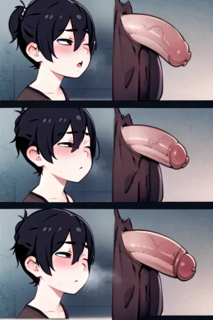 penis.size, comparison, <lora:concept-penis_size_comparison-v1:.5>, 3DMM, otoko, no, ko, futanari, testicles, <lora:TR5.8R:.5>, 1girl, penis, over, eyes, 1boy, on, face, <lora:PenisOvereyes10000-000016:.5>