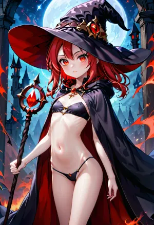 긴 빨간 머리, 큰 녹색 눈, 그리고 petite 몸이 직원을 보유 한 젊은 엄마 소녀. 그녀는 그녀의 cleavage와 빨간 끈을 끄는 까만 strapless 정상에 있었습니다. 그녀의 긴 빨간 머리 flowed 아래로 그녀의 백으로 그녀