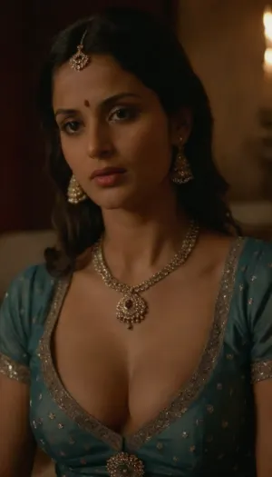 L'immagine cattura l'essenza della cultura e della bellezza del Kashmir, rendendolo un regalo ideale per qualsiasi amante della cultura indiana o della moda