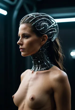 Le texte décrit le collectif Borg comme une image "porn", mais il n'est pas clair ce que cela signifie ou comment il se rapporte aux six autres phrases