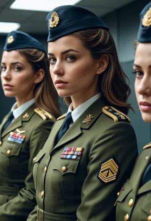 Una ragazza cornea in uniforme ha scattato una foto di una ragazza sexy in uniforme e ha deciso di portarlo a casa con lei. Non vedeva l'ora di mostrare ai suoi amici la foto che aveva scattato