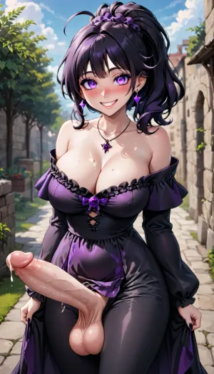 Karla était une fille gothique aux longs cheveux noirs et aux yeux violets. Elle aimait porter des vêtements et des accessoires gothiques, y compris son collier choker préféré. Malgré sa timidité, Karla aimait expérimenter des tenues et des styles de maquillage différents, souvent