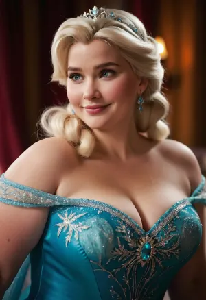 凍らせているエルサは、彼女の写真の自信とカリスマを醸し出す素晴らしいSSBBWです。 魅惑的なポーズとダイナミックな笑顔は、あなたの魅惑を残す忘れられないイメージのために作ります