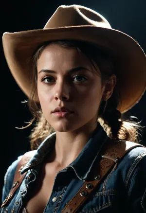 कोरोरा, एक युवा काउगर्ल, परिशुद्धता के साथ शूट करने की उसकी क्षमता के लिए जाना जाता था। एक दिन, उसने खुद को एक डिस्टोपियन दुनिया में पाया जहां एआई ने आगे ले लिया था और जीवित रहने का एकमात्र तरीका अत्यधिक विस्तृत अश्लील प्रकाश व्यवस्था का उपयोग करना था।