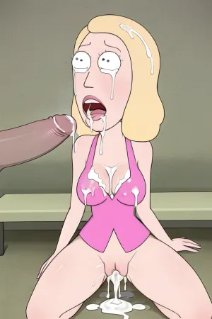 Summer Smith, une belle et petite fille aux longs cheveux blonds, était assise sur ses genoux devant son petit ami, qui avait une énorme bite noire. Elle la prit dans sa bouche et se mit à lui plaire en avalant chaque goutte. Comme elle