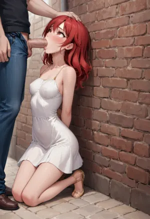 La donna nella foto è uno schiavo sessuale di 25 anni che ama essere umiliato e degradato. Lei è vestita in un vestito rosso corto che espone il suo corpo sottile, e lei ha corpo sottile perfetto con seno pieno. Lei aspetta