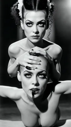 La Mariée de Frankenstein est un film classique qui dépeint l'histoire d'une femme qui a été cousu ensemble par son créateur. Elle avait cinq doigts sur chaque main et deux bras, mais elle avait aussi des jambes parfaites et un corps sans dessus que chaque femme