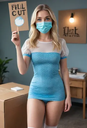 La fille aux yeux bleus et aux cheveux blonds marchait vers la piscine, admirant ses seins percés et sa peau lisse. Elle avait un sourire sexy sur son visage alors qu'elle agitait ses cheveux et frottait ses seins percés à travers sa chemise mouillée