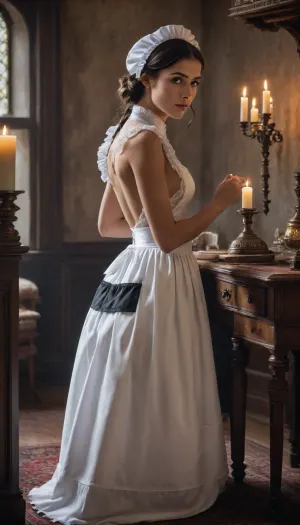 Unveiled confession: एक निषिद्ध मुठभेड़ में एक dimly lit altar