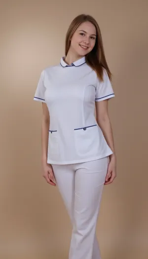 18 year old beautiful nurse girl, shy smile, full body photo, very big breasts, big breasts, big titts, extrem breasts, Nurse, Nurse Clothing, <lora:BustyWomen-v3:.8>