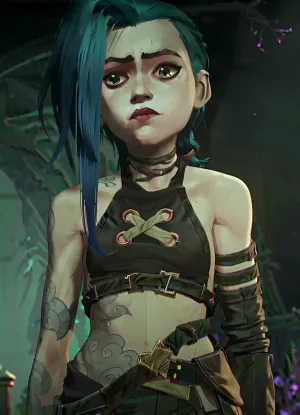 Side shot of a 25 years old, perfect vagina, jinx have sexual intimacy with male, jinx have sex with male, jinx have standing sex with male, jinx have sex from behind, (Jinx), cartoon, drawning, looks like arcane serial, arcane style, shot from arcane, this girl is extremely fuckable, puffy vagina labia, high quality face transfer, flexible face swap, moving face transfer, moving face swap, strong female sexual pathogen, female sex pathogen, girl is sexually auorsed, very submissive, submissive, seduced, seducing, lustful, erotic, horny, realistic facial behavior, familiar Jinx face, Jinx from Arcane serial, Arcane serial, accurate jinx face, ((Jinx)), (jinx_tattoos), ((Jinx from Arcane:1.4)), small, wide shot, (black and white top), inside a pyramid, shirt lifted up and shows one breast, ((moaning)), ((getting anal by male fucked)), standing sex, anal, assfucked from Behind by male, anal creampie, ambient occlusion, dark shadows, fucktoy, pussy, painful, crying, defaultoutfit, dlcoutfit, arcane, jinx, aidxlv05_neg, DeepNegative_xl_v1, NEGATIVE_HANDS, detailxl, unaestheticXL_cbp62, <lora:jinx:.7>, <lora:arcane-xl:.7>