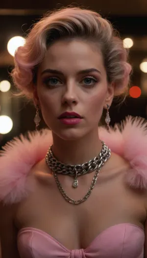 (((dogggystyle position))), photo of beautiful, (movie premiere gala:1.1), perfect hair upsweep updo, wearing Cotton Candy Pink, modelshoot style, professional majestic, (photography by helmut newton:1.1), (Panasonic Lumix GH5 II Mirrorless Camera), 24mm, exposure blend, hdr, faded, extremely intricate, High, (Detail:1.1), Sharp focus, dramatic, soft cinematic light, (looking at viewer), (detailed pupils), (upper body), 4k textures, elegant, ((((cinematic look)))), soothing tones, insane details, hyperdetailed, low contrast, <lora:ospb:.4>, covering crotch, crotch, <lora:female_masturbation_v0.5:.9>, leashed, chained, <lora:OnALeash-v2:.4>, gaping, mouth, gapemouth, <lora:gapemouth_v1:2>