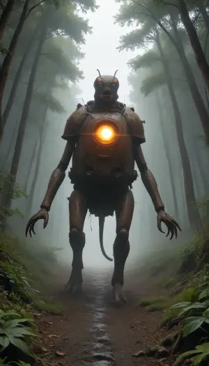 ** Bird's eye view of a post-apocalyptic metropolis, ** Vast jungles of concrete and steel are swallowed up by nature, skyscrapers with * * collapsed facades* * and **rusted beams* * have turned into vertical gardens where * * giant ferns* * and * * creepers * * entangle * * cracks in the walls**, and * * waterfalls of moss * * flow down through the **mangled elevators**. The roofs are hidden under a dense jungle canopy of oaks, palm trees, and glowing mushrooms, whose roots tear the freeways into crumbling slabs dotted with rusty car hulks and leaning streetlights. ** Collapsing bridges * * hang over * * overgrown canals**, where * * brown bears* * drink from * * swamps with water lilies**, and * * herds of antelopes * * roam among * * destroyed billboards* * with * * peeling paint**. In the sky, **swift peregrine falcons * * hunt * * flocks of crows * * circling over * * the remains of stadiums** where * * wild vineyards** have swallowed * * the stands**. ** The setting sun * * breaks through * * toxic yellow smog**, painting** the hazy haze **in * * neon green* * and * * blood orange * * shades, and * * bioluminescent algae * * shimmer in * * underground rivers* * of former subways. **8K detail * * highlights * * cracks in the asphalt**, **peeling paint* * on * * abandoned tanks**, **bird feathers scattered* * on * * alleys**, **dew drops** on **cobwebs* * between * * antennas** skyscrapers, * * rusty rivets* * on * * bridges* * and * * cactus needles * * piercing * * paving slabs**. ** HDR lighting * * enhances the contrast between * * warm highlights* * on * * cheetah skin* * and * * cold shadows* * in * * dungeon pits**, and * * raytracing * * creates * * a three-dimensional fog** that envelops * * helicopter remains* * on * * * runways**. **Focus* * on * * a giant baobab tree * * sprouting through * * the planetarium dome**, its * * snake roots* * entwining * * abandoned telescopes**, and * * the background * * dissolves into * * fog with ash particles**, where * * the silhouettes of cranes** and * * cranes * * resemble * * the skeletons of prehistoric lizards**. ** Lossless PNG format * * saves * * ultra-details**, from * * python scales* * on * * monument debris* * to * * ice crystals* * on * * icy arches* * in** permafrost * * underground storage facilities. Nature didn't just **win** — it **rewrote the DNA of the megalopolis**, turning it into a **symbiosis of apocalypse and rebirth**., dystopianx, style, <lora:DystopianX:.5>