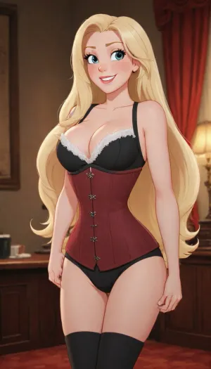 Goldene Flüsse: eine Geschichte von zwei geschäftigen Mädchen in zeitlosen Korsetts