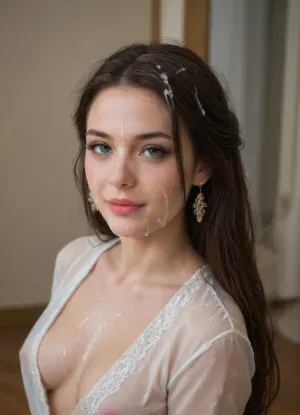 ultra HD full body view of a beautiful happy 23 year girl smiling with open schoolgirl shirt showing naked big DD size boobs and miniskirt, masterpiece, best quality, bukkake, beautiful face, highly detailed, elegant, very long dark straight hair, beautiful perfect slender body, the girl is covered of cum, the girl has cum on hair, her makeup is melting, woman, cum, on, face, <lora:MS_Real_XL_Bukkake:.5>, <lora:JustCum:.5>