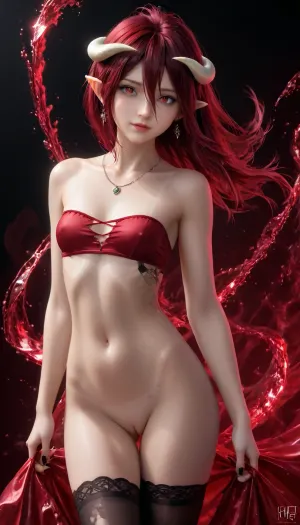 The enchanting gothic goddess: a tale of seductive allure in uhd 8k