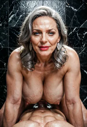 (Mature transsexual woman ties a male slave to her big dick), (mature transsexual woman has gray hair), (mature transsexual woman has blue eyes), (mature transsexual woman with a big dick), (Anal sex with a man), (mature mistress), (young slave), (transsexual domination), (very deep anal penetration), (doggy style pose), (front view), (transsexual with big boobs and big round ass), (elastic tits), (bare breasts), (transsexual has a curvy body), natural body, (beautiful transsexual, perfect face, detailed face, pretty face), (man has a big penis), big cock on man, (man cums), (detailed transsexual face), (perfect transsexual face), (detailed male face), (room on black marble background), (dark lighting), (painful anal), (painful anal sex)