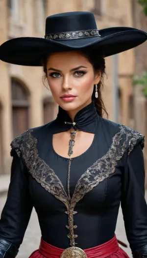 Lady Zorro!