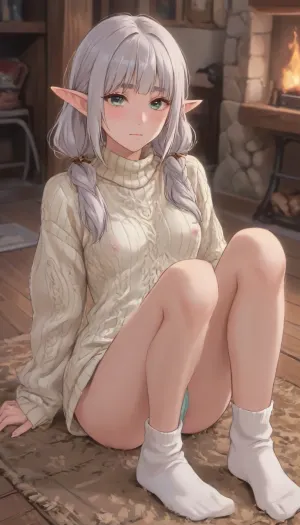 Рядом с огнем: исследование Фрирен, эльфийской красоты