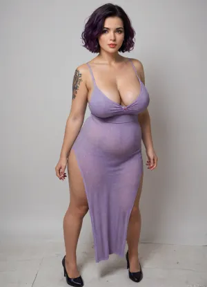 woman, fat chubby, tall, above the knee purple sundress, no stockings, purple high heels, medium natural breasts, big buttocks, medium waist, big cleavage, bright neon purple hair, short bob hairstyle. Skin covered in elaborate and colorful tattoos, anatomically perfect body with appropriate number of extremities, standing on a bare stage, looking at viewer straight on
bustysophie, <lora:bombshell_v2:.8>, <lora:milkers_v2:.8>, <lora:bboobs-000005:.8>, <lora:bustysophie_xl_v1.1:.8>
