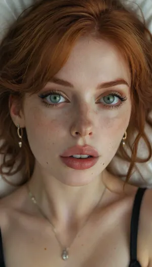 1 absolutely Breathtaking eme babe, extremely slim, very horny 31 year old Irish, Goth girl, medium fake breasts out, perfect round boobs, fake boobs, nice round boobs, big fake boobs, extremely slim muscular body, toned defined yoga body, athletic body, perfect slim toned body, cute little nose, diamond face, cute face, perfect face ultra detailed face, wide mouth, full lips, dark makeup, goth makeup, emo makeup beautiful ginger hair, light orange ginger hair and pale skin, tattooed, expensive hairstyle, expensive earrings, beautiful necklace, thin eyes, green eyes, pale skin, freckles, big cheekbones, slim, deep dimples, cute chin, kind eyes, white teeth, detailed faces, Black eyeliner. Heavy eyeshadow. BREAK
realistic eyes. Sultry expression. Pixie cut, tomboy haircut, messy pixie cut, smooth silky hair . Eye contact, (sultry), confident. Sexy, horny, Photorealistic, runny eyeliner, ((she sits on top)), ((pov of the guy)), ((first penetration)), ultra-realistic, detailed, resolution, extra sharp, soft light, ((exposed pussy)), naked, ((from below)), ((sex)), she is getting fucked, she has a hairy pussy, pubic hair, hairy pussy, ginger pubes, hairy vagina detailxl, igbaddie, mlfpchs, <lora:add-detail-xl:2>, <lora:style_lora_realis:.9>, <lora:SDXL_BetterFaces-LoRA_v1:.9>, <lora:igbaddie-XL:.8>, <lora:milfpeaches_RealvisXLV5(e14):.8>