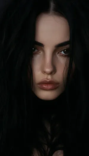 Ethereal enigma: Maskeli güzellik